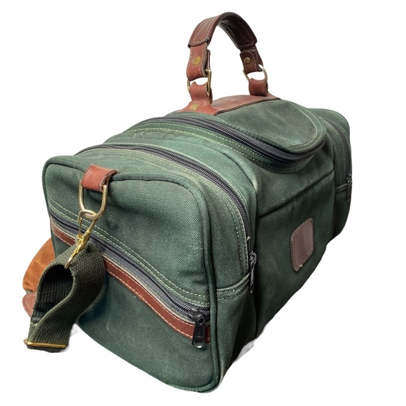 Orvis Bags Orvis Canvas Leather Camera Bag Shoulder Strap Battenkill Style Travel Carry On